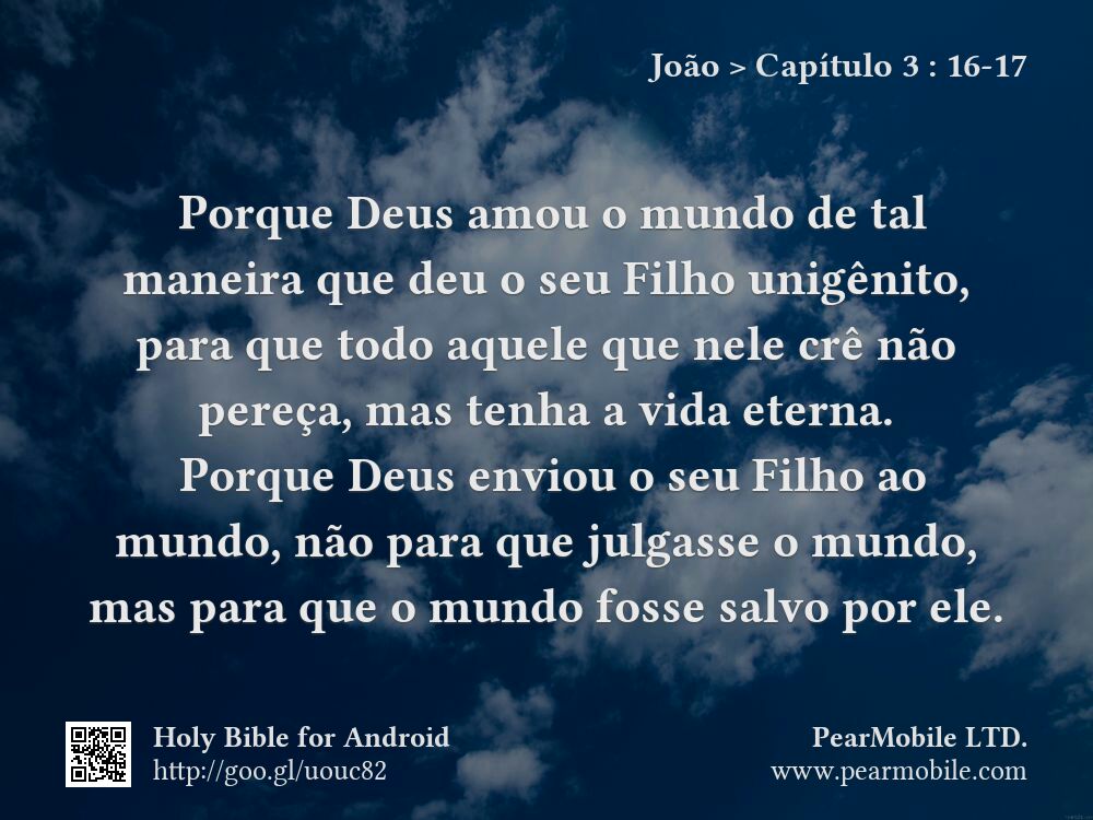 João, Capítulo 3:16-17